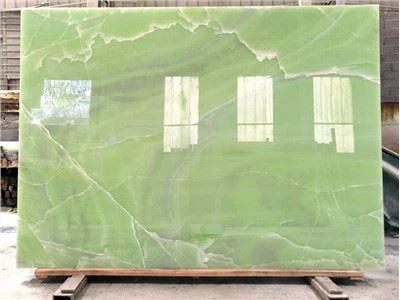 Grænar Onyx hellur til sölu