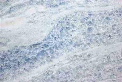 Kristallblár marmaraplötur fyrir borðplötu á vegg